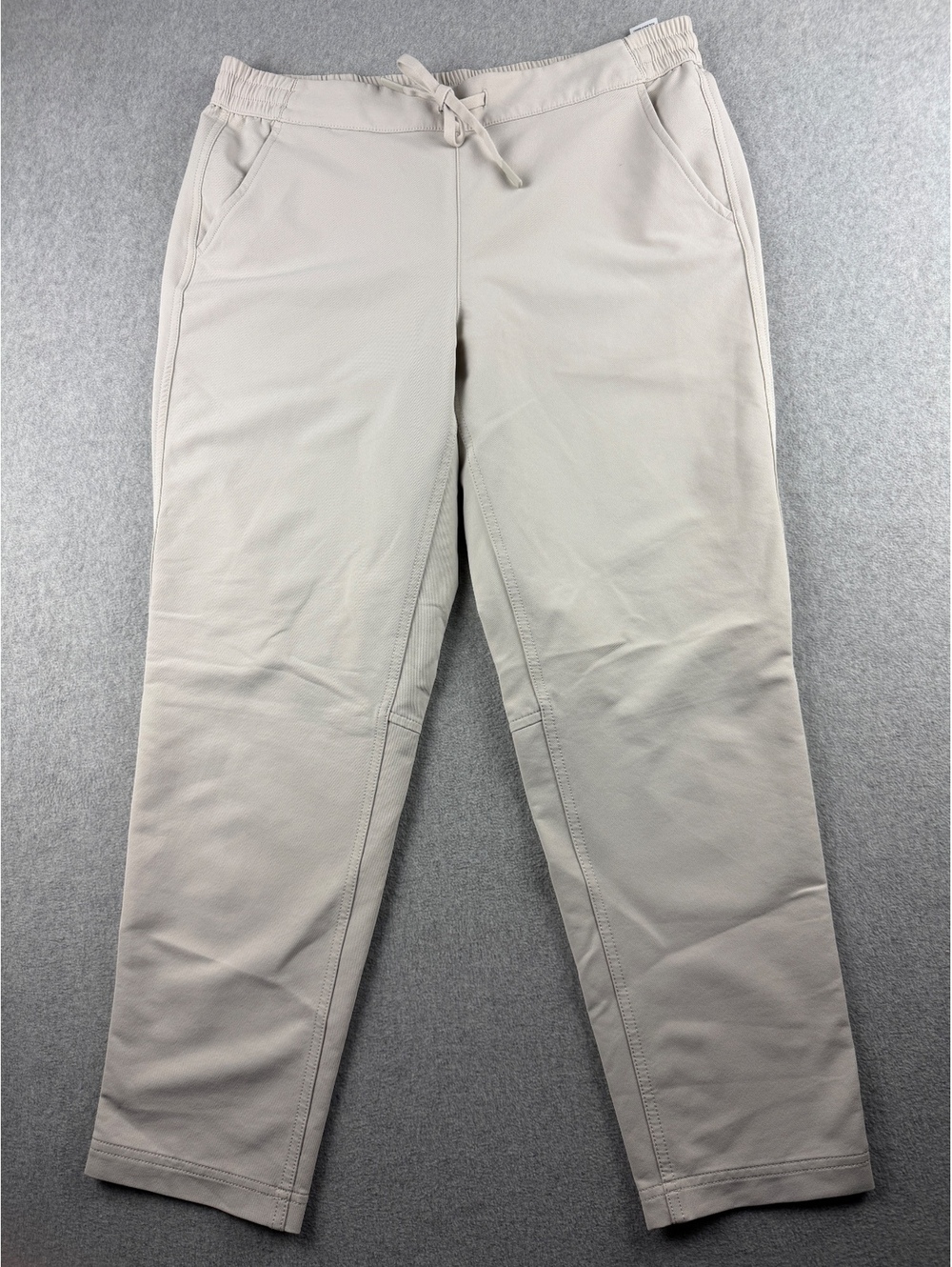 Alpine Design Womens Large Beige Pull On Hiking Pants Stretch Drawstring